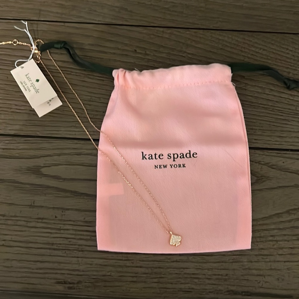 COPY - Kate Spade rose gold necklace